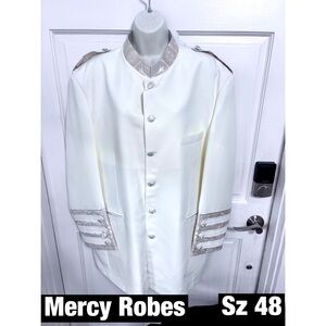 Mercy Robes Clergy Jacket. Spotless. New Condition. Sz 48